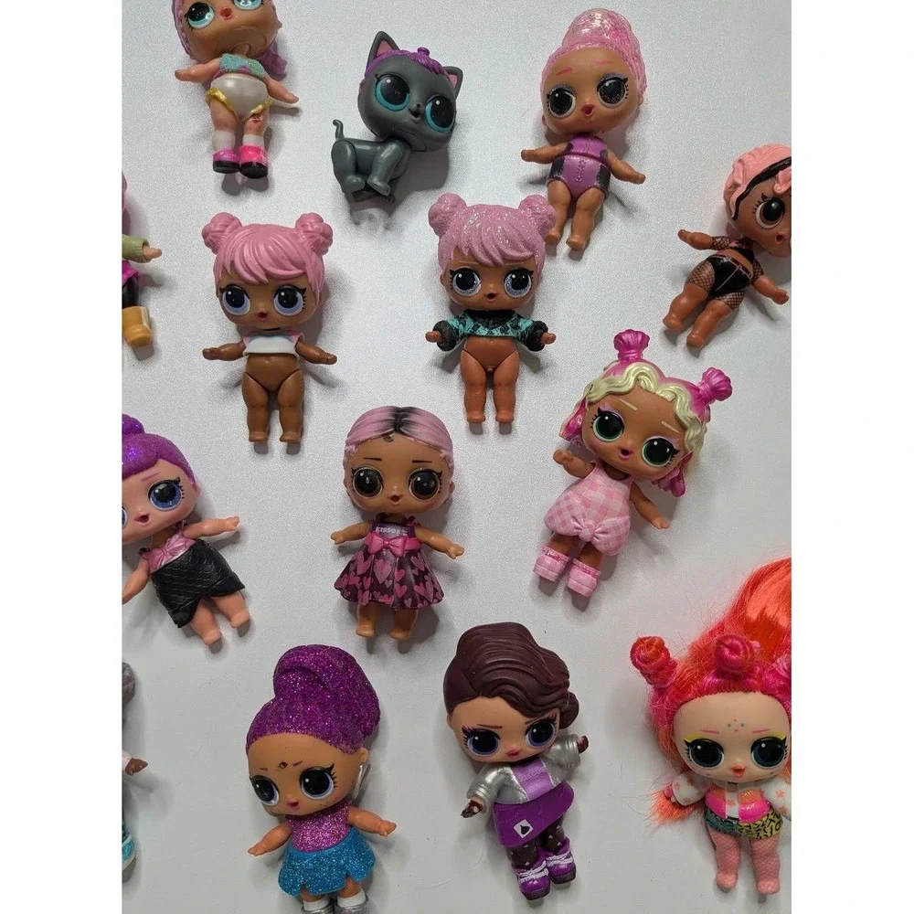 Doll Lot L.O.L. Surprise! Pink Glitter Series Collectible Figures